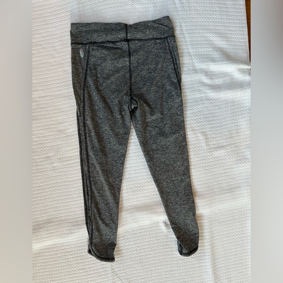 Free People Infinity Leggings Heathered Black/Gray-13" Waist; 22" Inseam - Picture 3 of 4